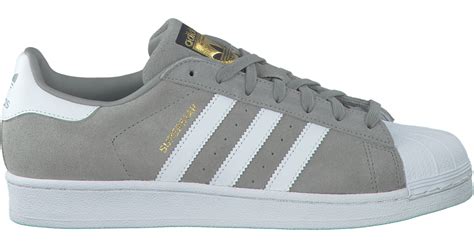 adidas superstar grijs heren|Adidas Superstar sneakers.